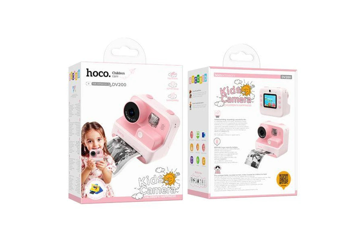 hoco DV200 Dual lens children printing camera