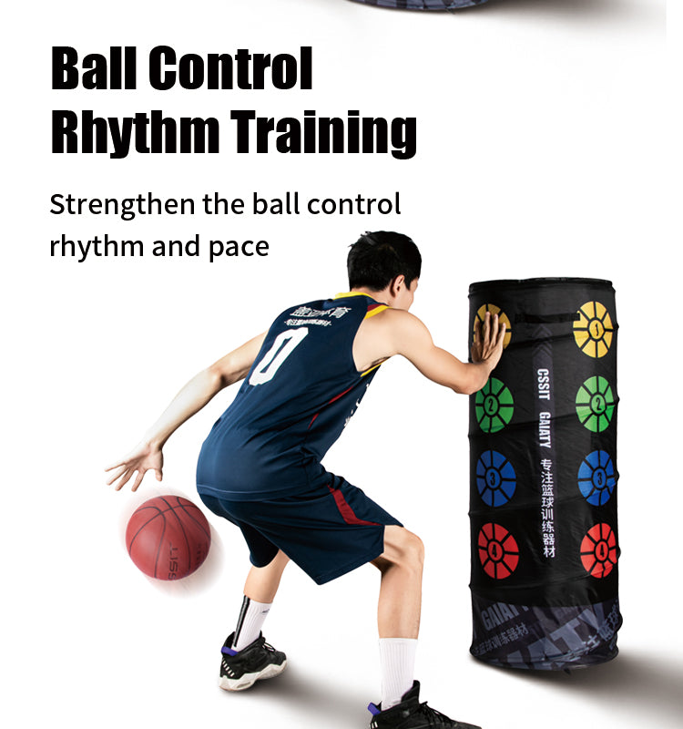 High Quality BIG Cone Pop Up Defender Basketball Foldable Defender Sports Training Equipment for Basketball Soccer Football