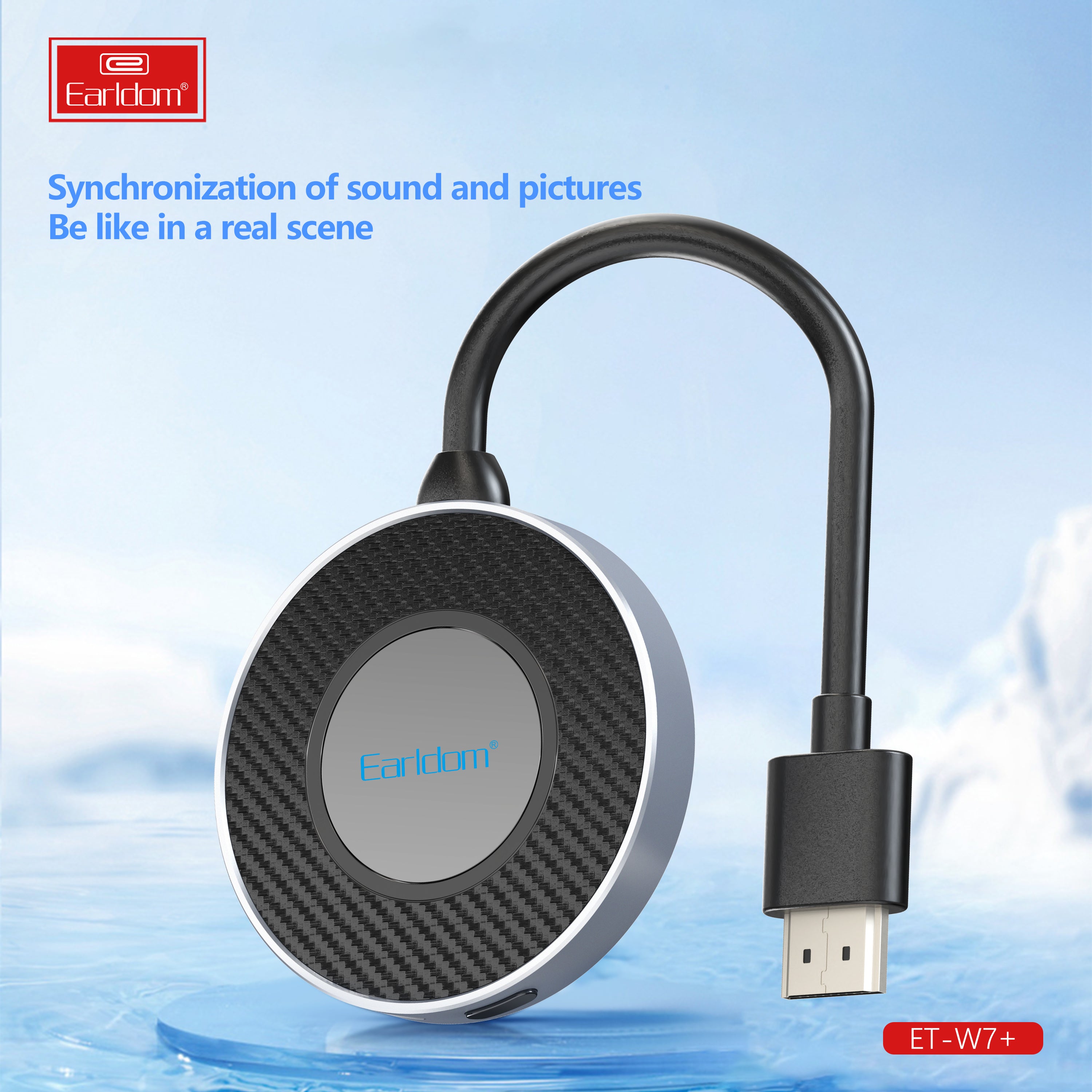 Earldom W7+ Wireless Share Display Receiver Dongle