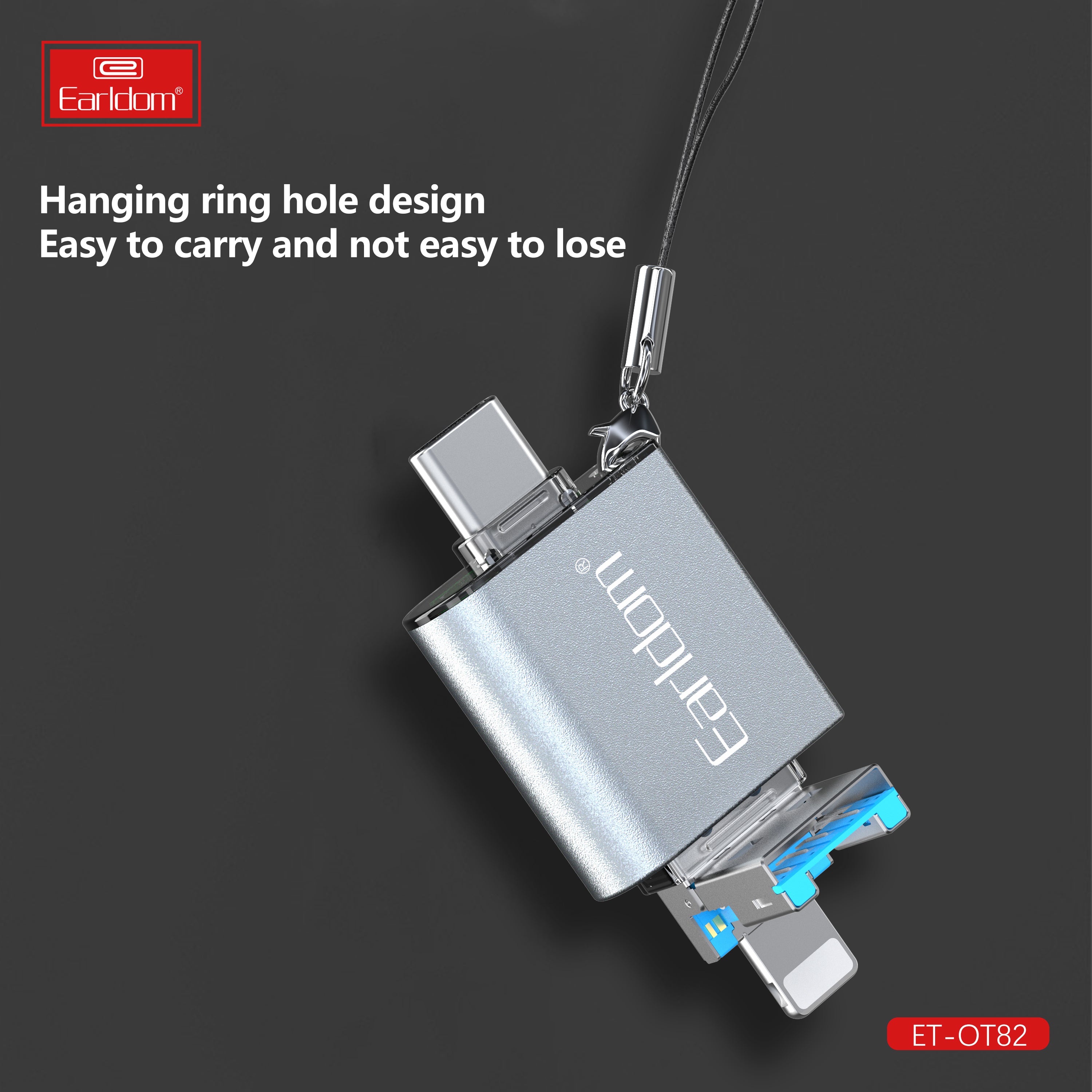 OTG type c lighting to micro sd card to mobile phone