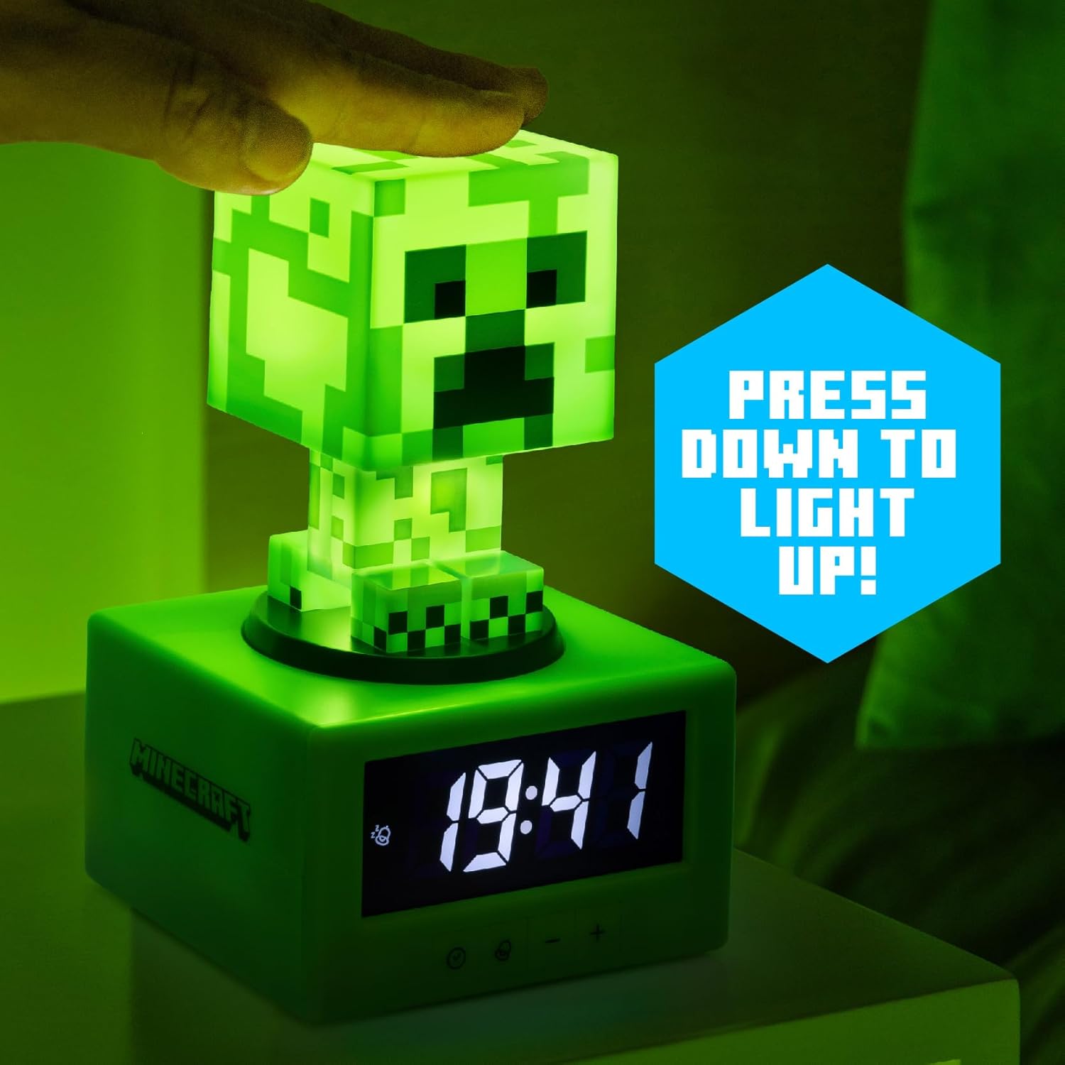 Minecraft Creeper Icon Alarm Clock