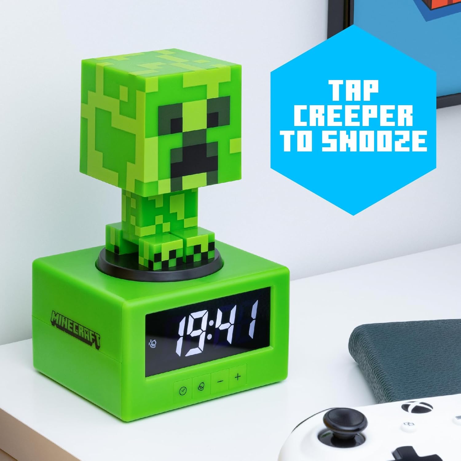 Minecraft Creeper Icon Alarm Clock