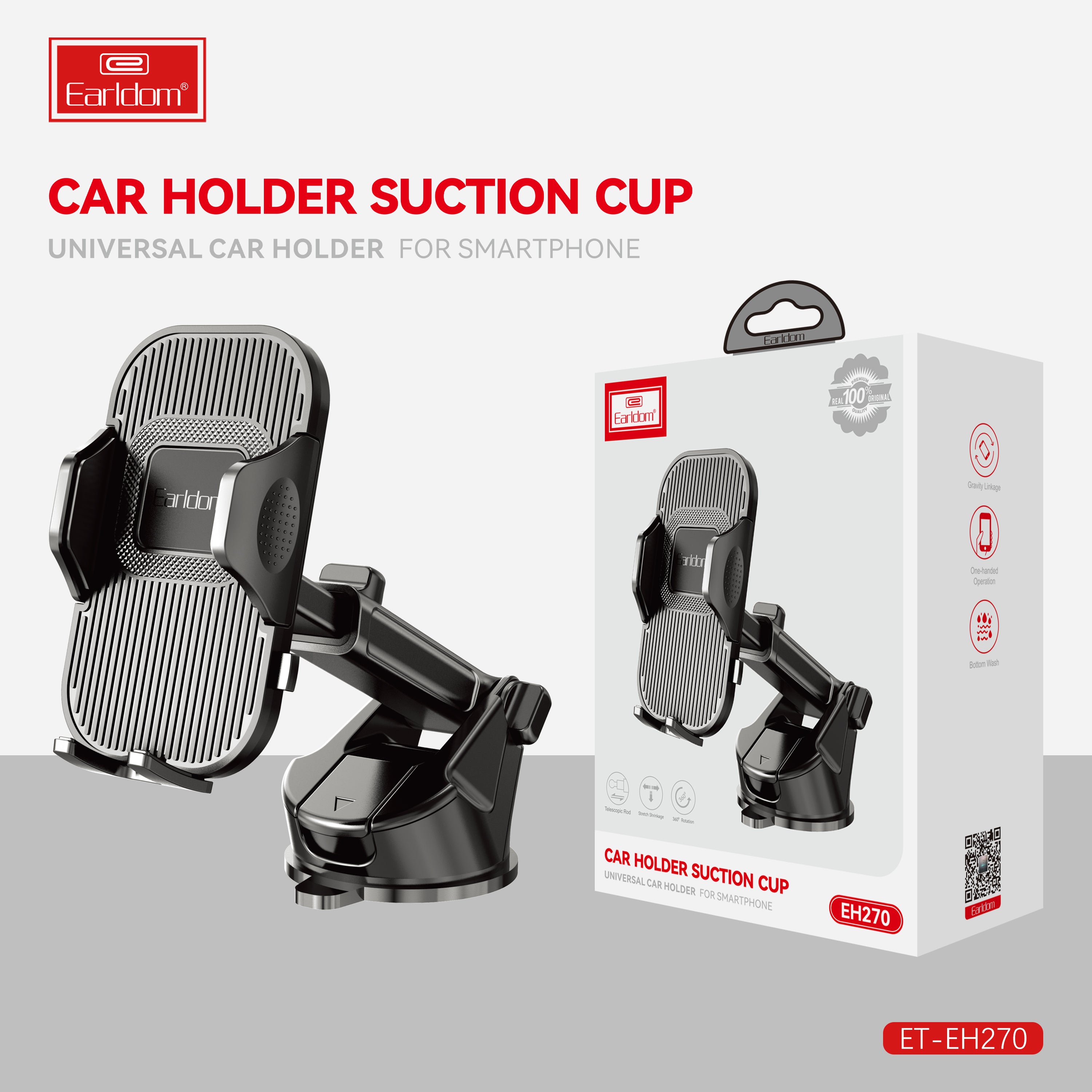 Earldom EH270 Strong Car Phone Holder