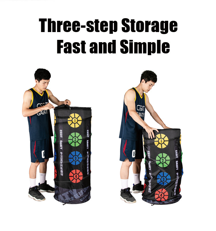 High Quality BIG Cone Pop Up Defender Basketball Foldable Defender Sports Training Equipment for Basketball Soccer Football