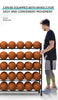Sport Ball Cart Basketball Ball Soccer Stand Rack Fit for Football Volleyball Basketball Training Equipment