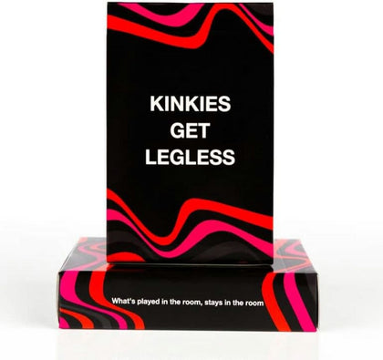 Kinkies Get Legless Drinking Card Games Whats Played in the Room Stays in the Room Drink or Dare Game Fun Brutal Drinking Games