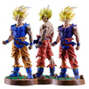 45cm Dragon Ball Z Son Goku Anime Figure Super Saiyan Action Figurine with Base GK PVC Statue Model Collection Toys Gift