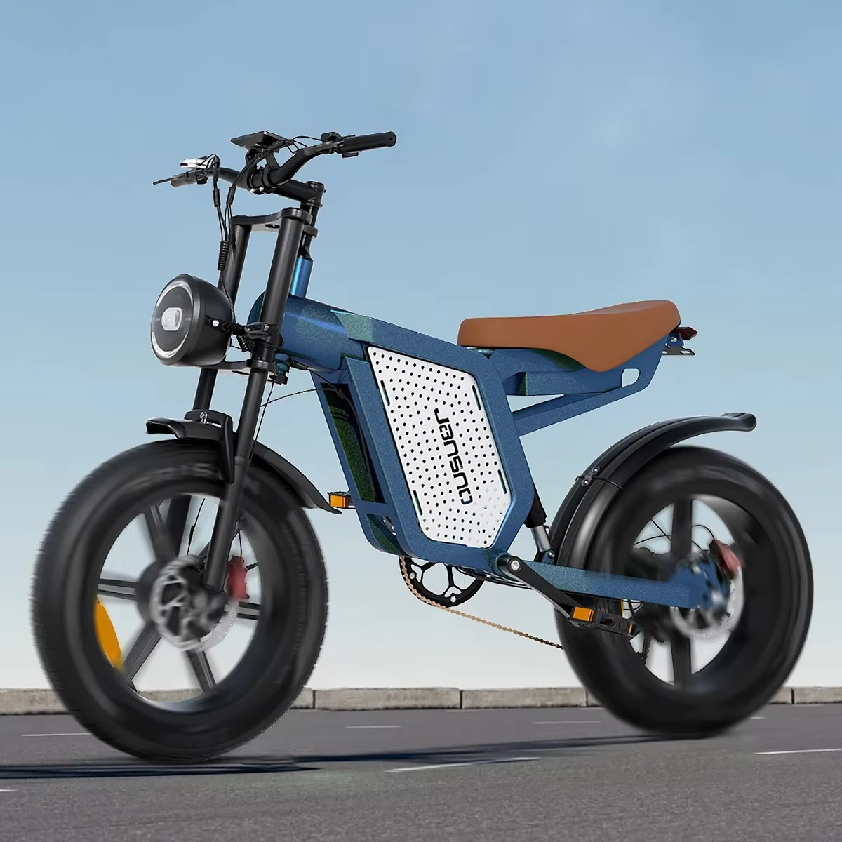 Jansno X60-au e-bike 48V 23AH mountain electric bike 20 inch fat tire all terrain electric bicycle City off-road