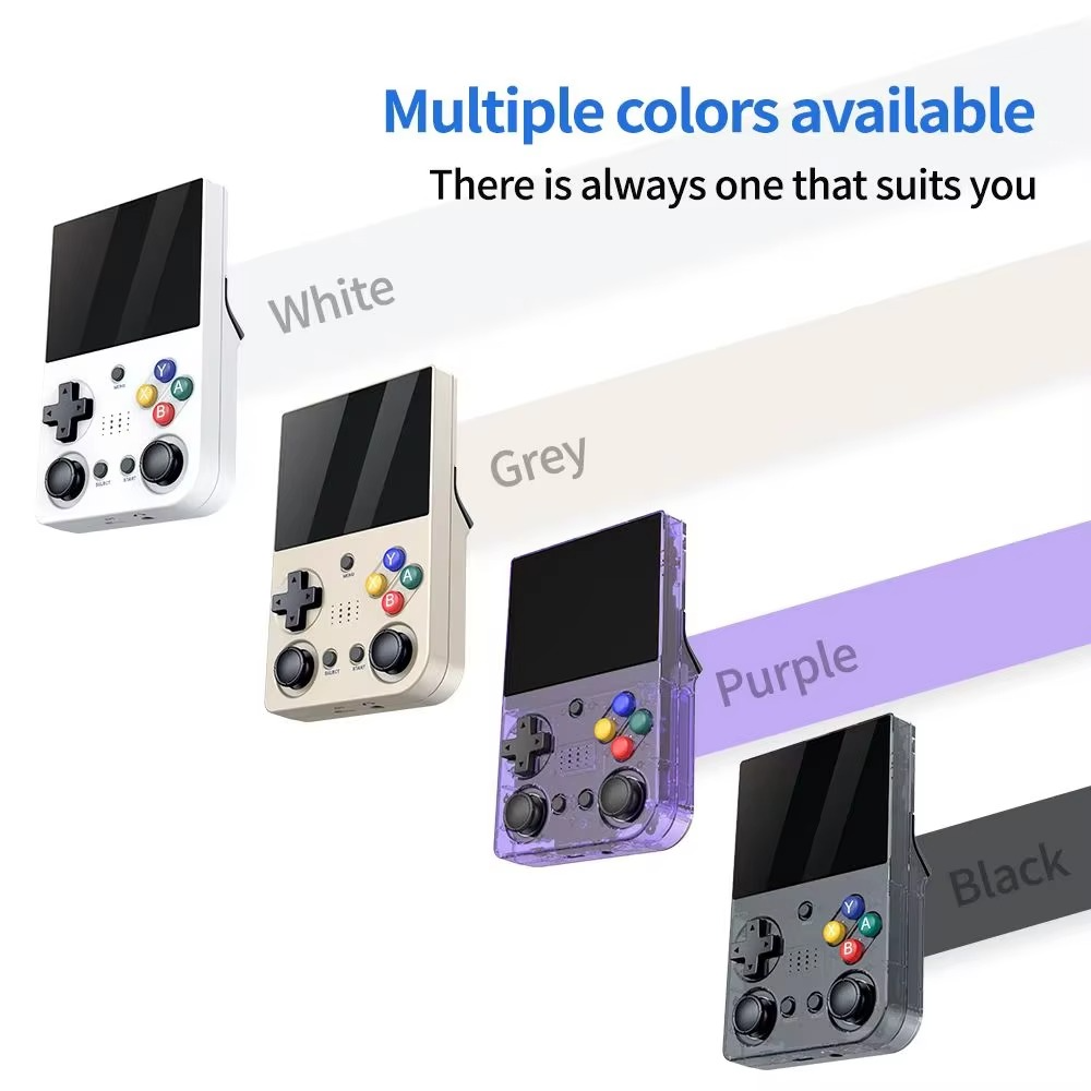 M21 retro handheld game console high-definition 3.5-inch IPS screen with built-in 20000 games