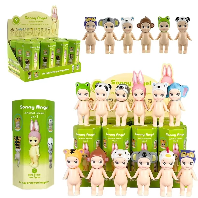 S Angel Animal Series 1st Generation Blind Box Cute Collectible Standing Figure