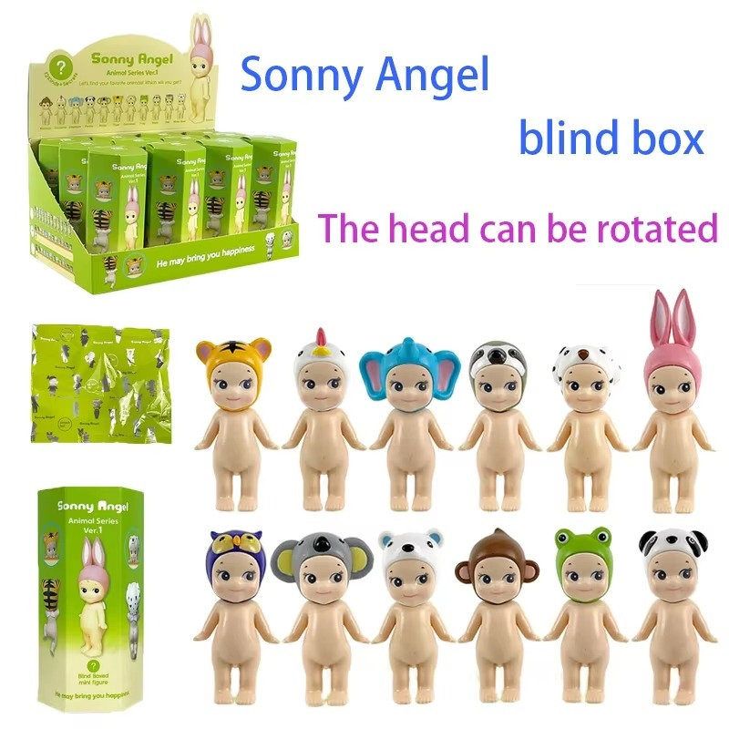 S Angel Animal Series 1st Generation Blind Box Cute Collectible Standing Figure