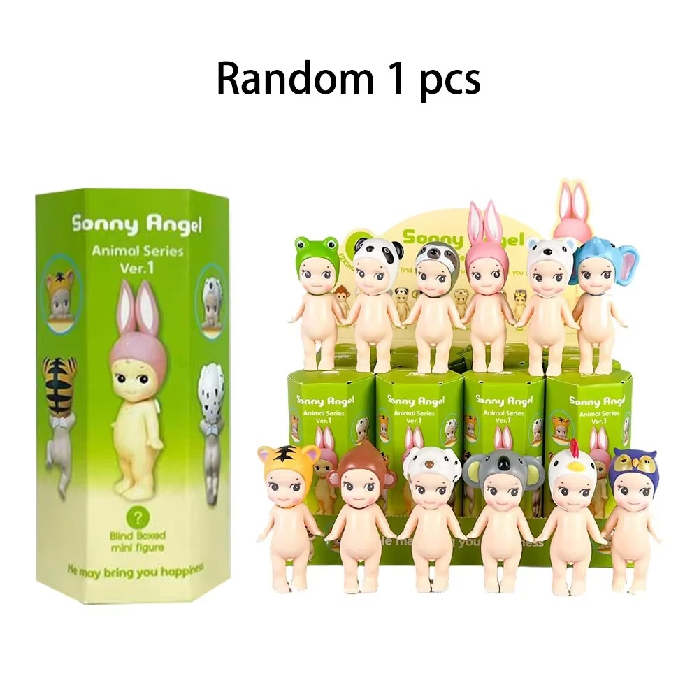 S Angel Animal Series 1st Generation Blind Box Cute Collectible Standing Figure