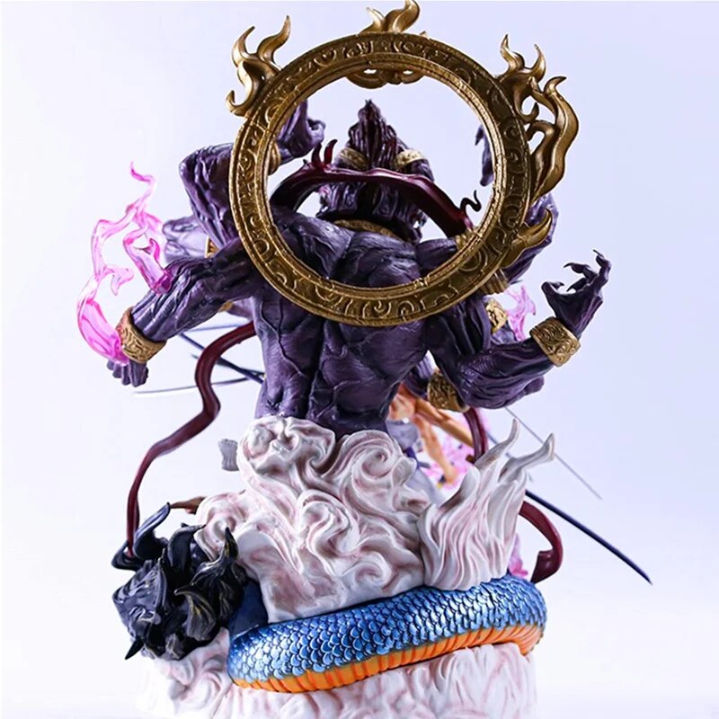 Big Size One Piece Roronoa Zoro Ashura Demon Ver. PVC Action Figure Collection Model Toys 47cm 6KG