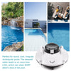 35W Smart Cordless Robotic Pool Cleaner IPX8 Automatic Pool Vacuum Cleaner with Self Parking Function