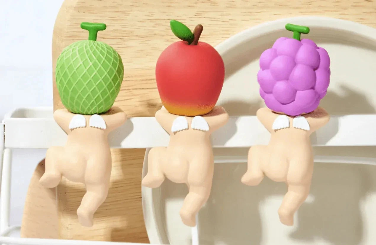 s Angel Harvest Series Blind Box Fruit And Vegetable Figure Kawaii Hippers Anime Figures