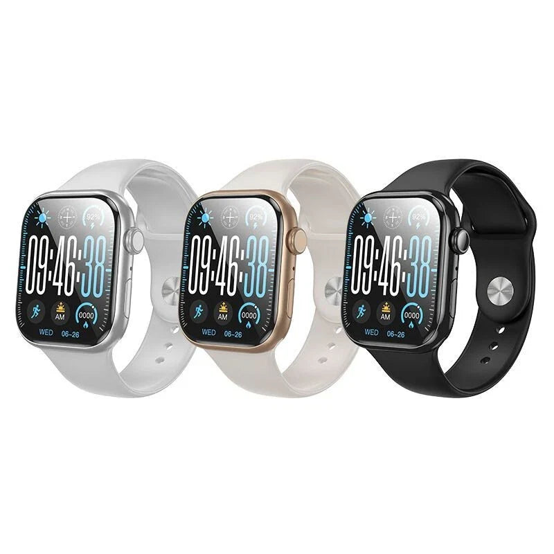 Hoco 50mm Smart Watch AMOLED Sports Bluetooth Fitness Waterproof Supports Calls