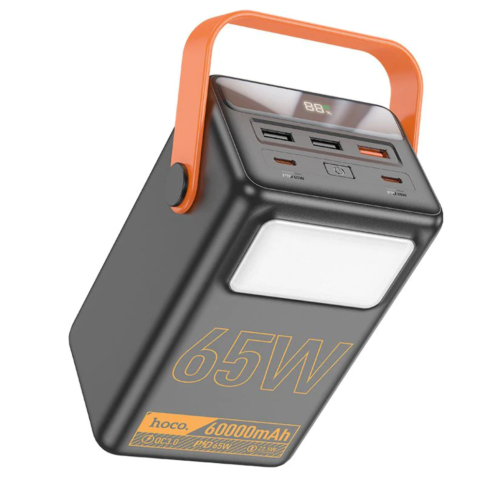 Hoco 65W 60000mAh Powermaster Power Bank 5 Port Output J110A