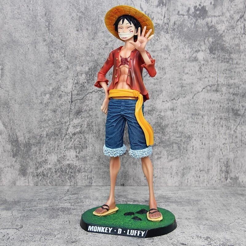 43cm One Piece Monkey D. Luffy Action Figure - 1:4 Scale Large Collectible Statu
