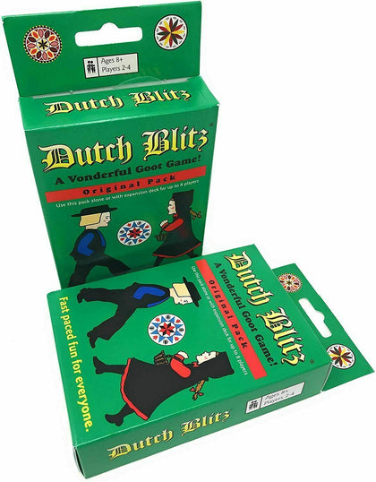 Dutch Blitz Green Card Game Board Game Family time with your kids