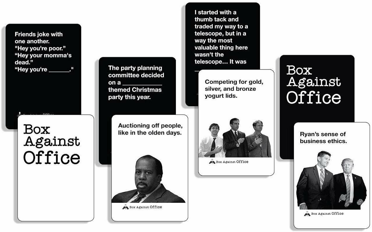 Cards Against The Office Box Against Office