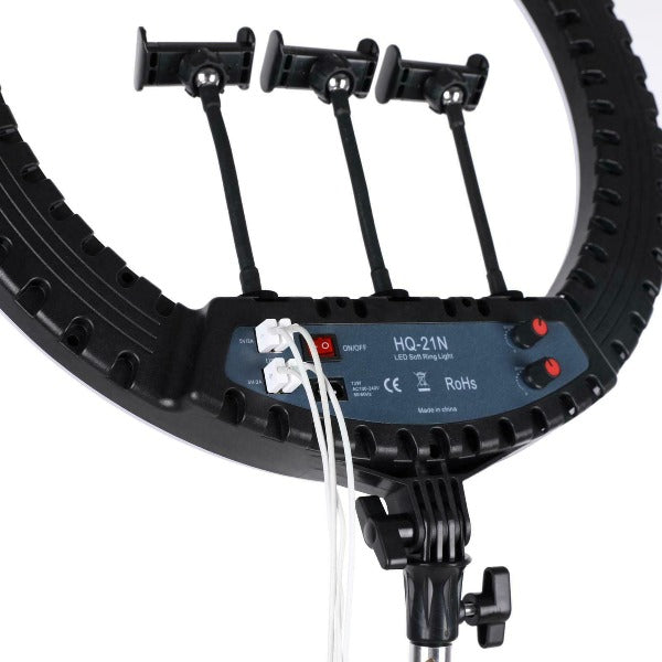 HQ BiColor  LED Ring Light Kit with Stand Social Media/Beauty Ticok LIGHT 18
