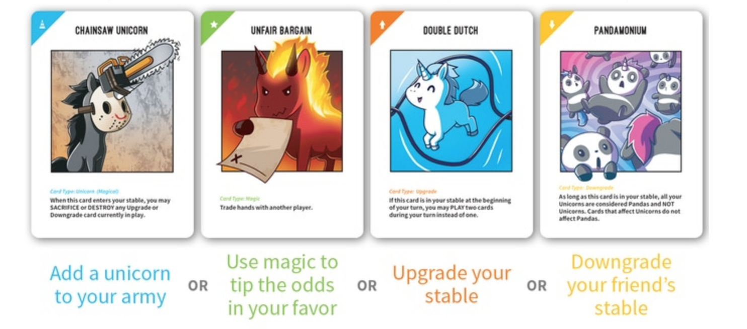 Unstable Unicorns 2nd Base Game Card Game fun party game age 14+