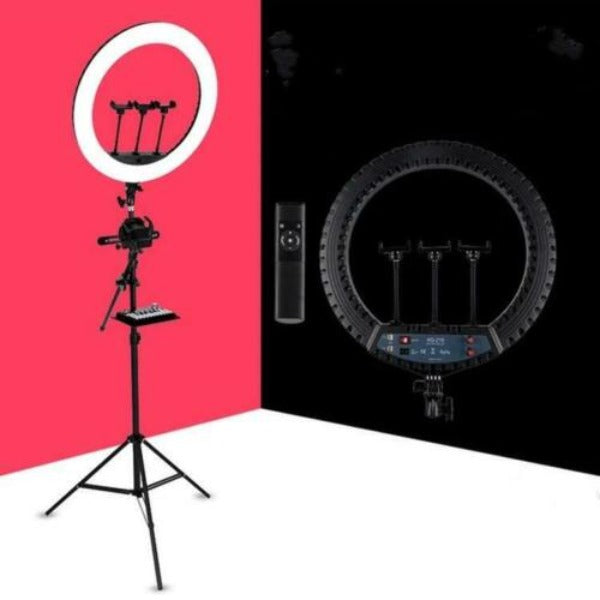 HQ BiColor  LED Ring Light Kit with Stand Social Media/Beauty Ticok LIGHT 18