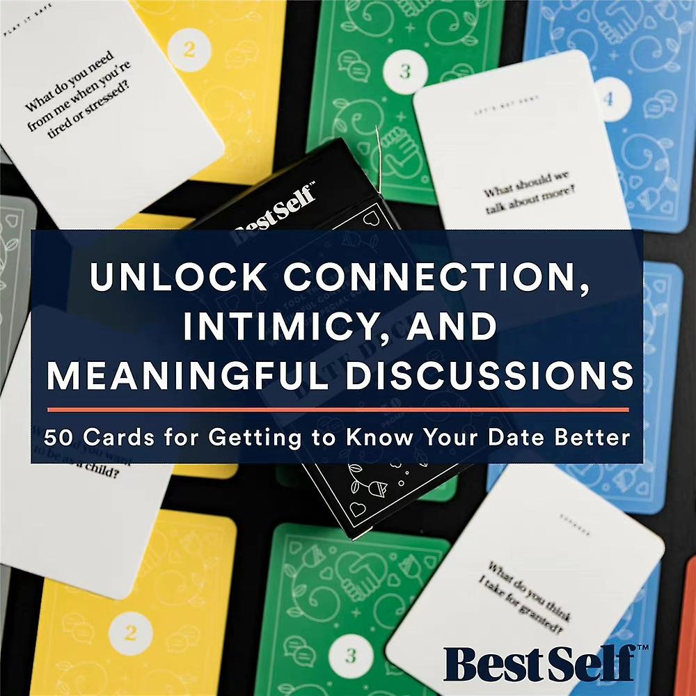 Date Deck By Bestself Intimacy Conversation Meaningful Discussion Party Card Game