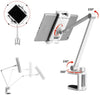 Aluminum Long Arm IPAD iPhone Tablet Stand Mount 12.9 inch