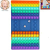 Big Pop Game Fidget Toy Rainbow Chess Board Push Bubble