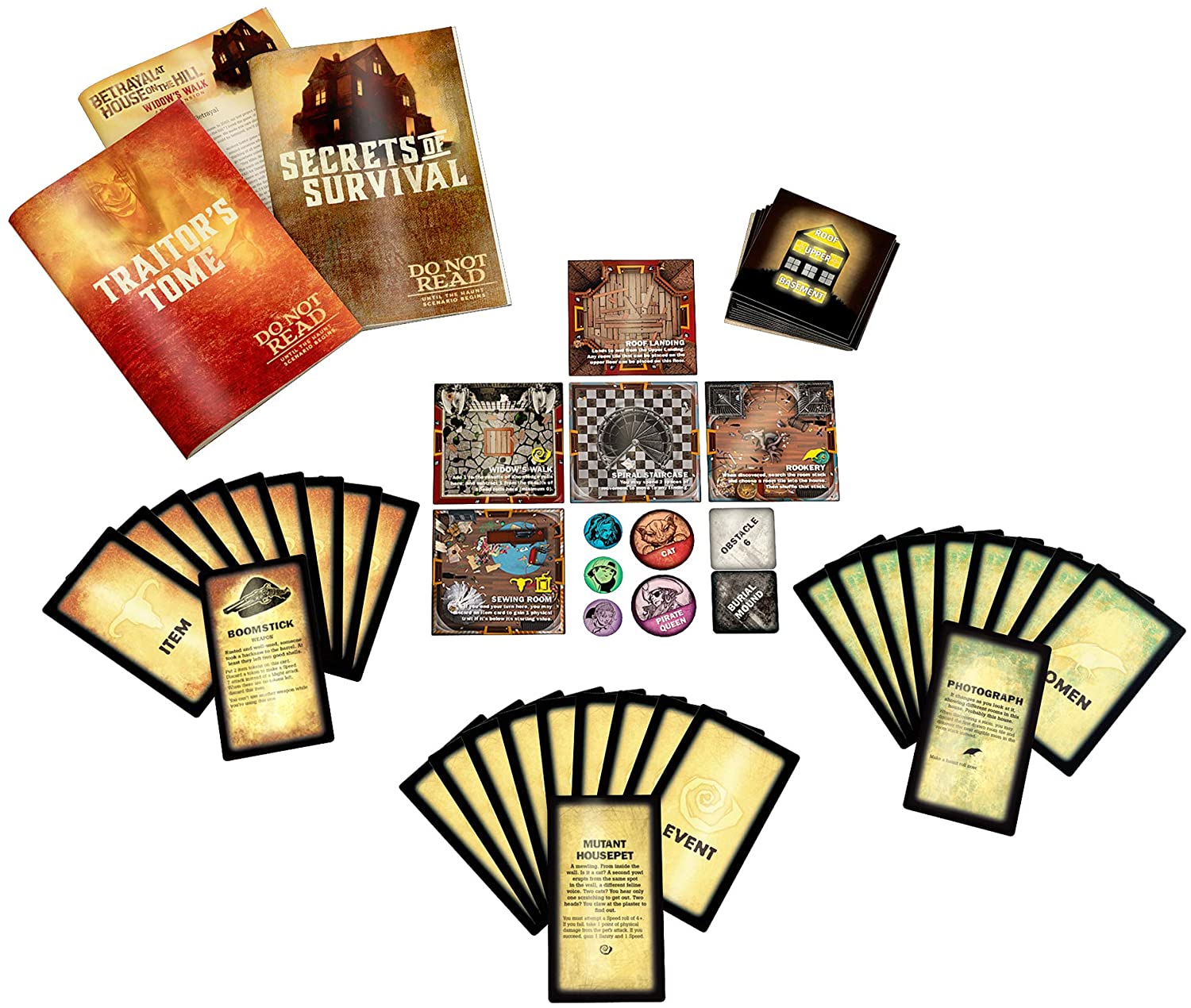 Betrayal At The House On The Hill Widow's Walk Expansion Family Board Game