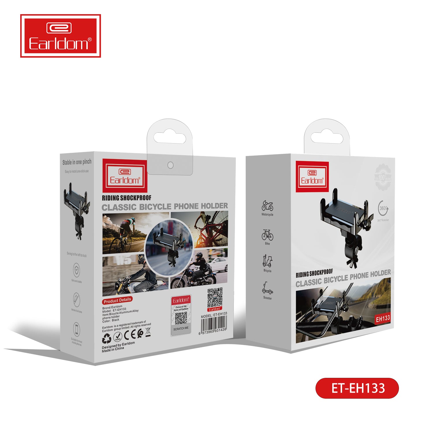 Earldom ET-EH133 Metal Bike Holder