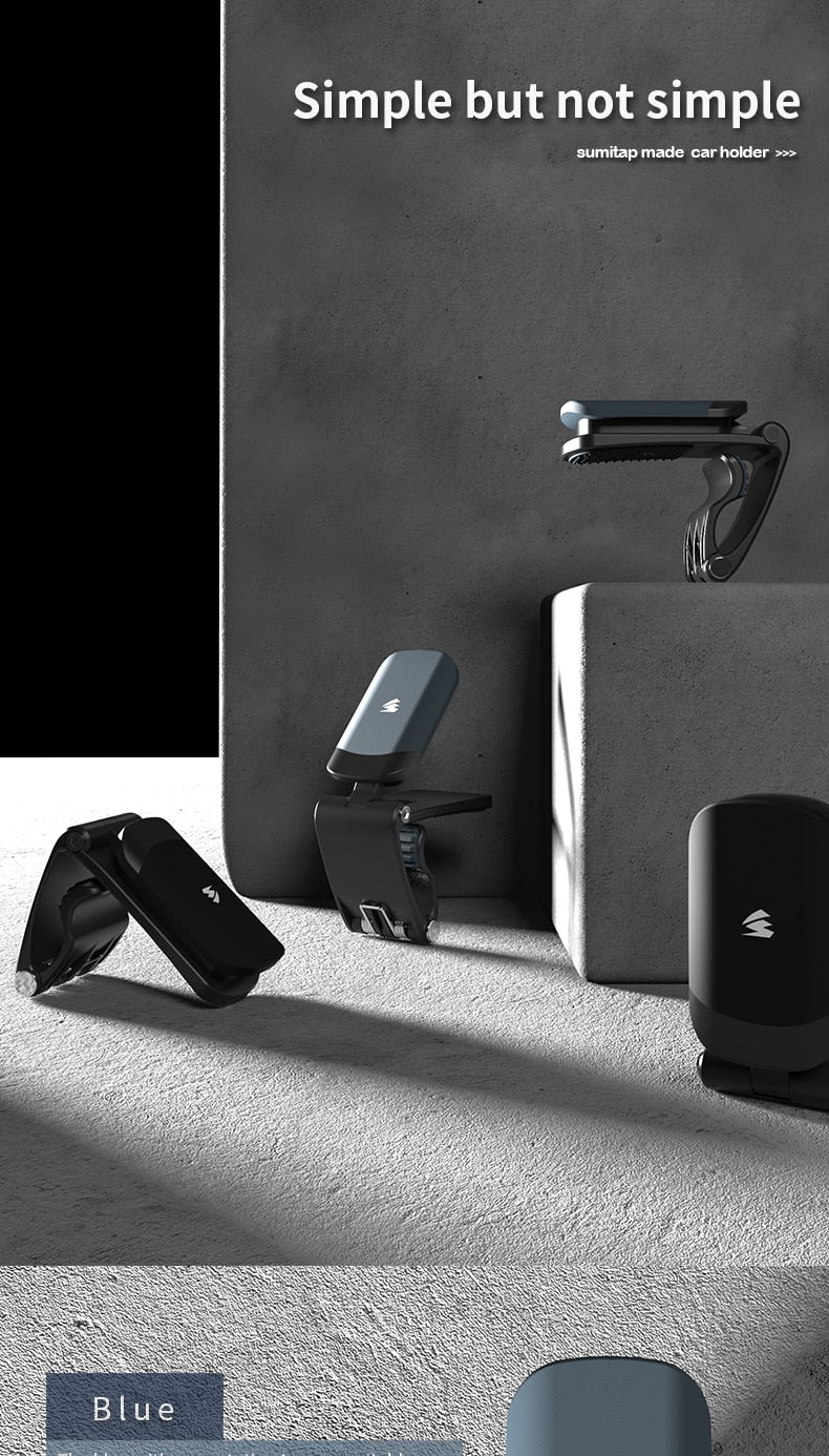 SUMITAP Magnetized HUD Car Phone Stand is a silent stand for the dashboard