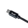 Budi 3 Meters Cable Heavy Duty Aluminum Shell long Cable