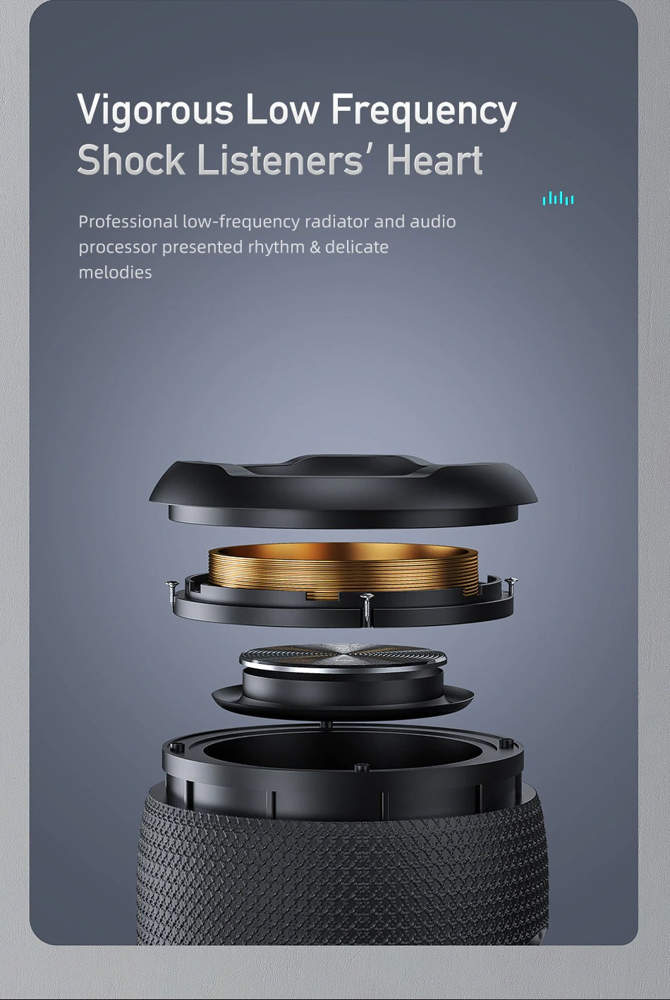 31W Super Bass Ip7 Awei Water Proof Speaker