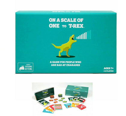 On A Scale of One to T Rex family and kids game -FUN