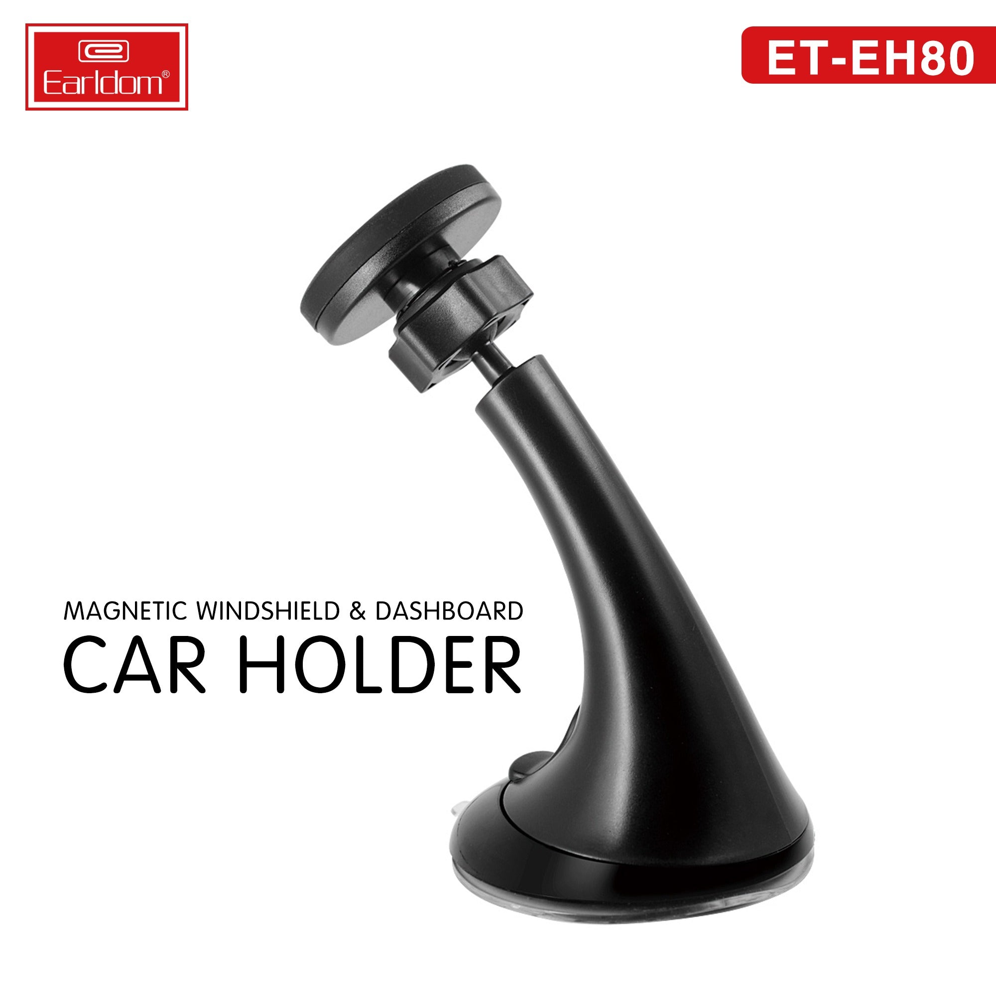 Earldom 360  Rotation Dashboard Magnet Car Mount Cradle Holder For Smartphone
