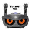 SDRD SD-306 Plus Karaoke Speaker system with 2 Mic