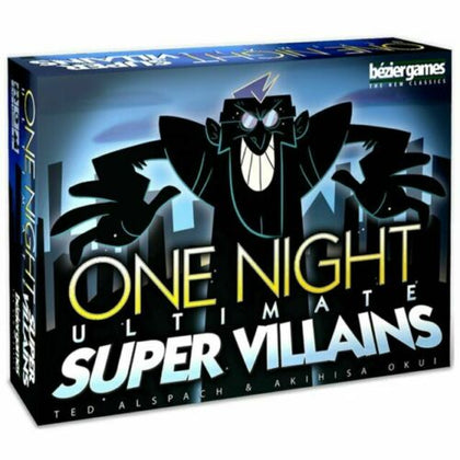One Night Ultimate Super Villains Board Game FUN GAME free companion app
