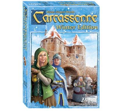 This is a standalone game in the Carcassonne family For 2-5 players 84 Land tiles, 1 scoreboard, 40 wooden followers in 5 colors