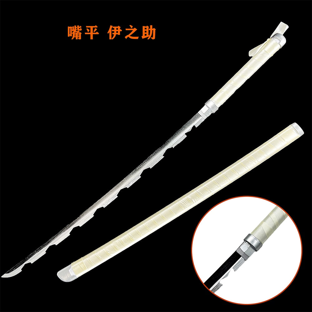 Demon Slayer Anime Wood Sword Party Cosplay Larp Sword Tanjiro Kamado 104CM