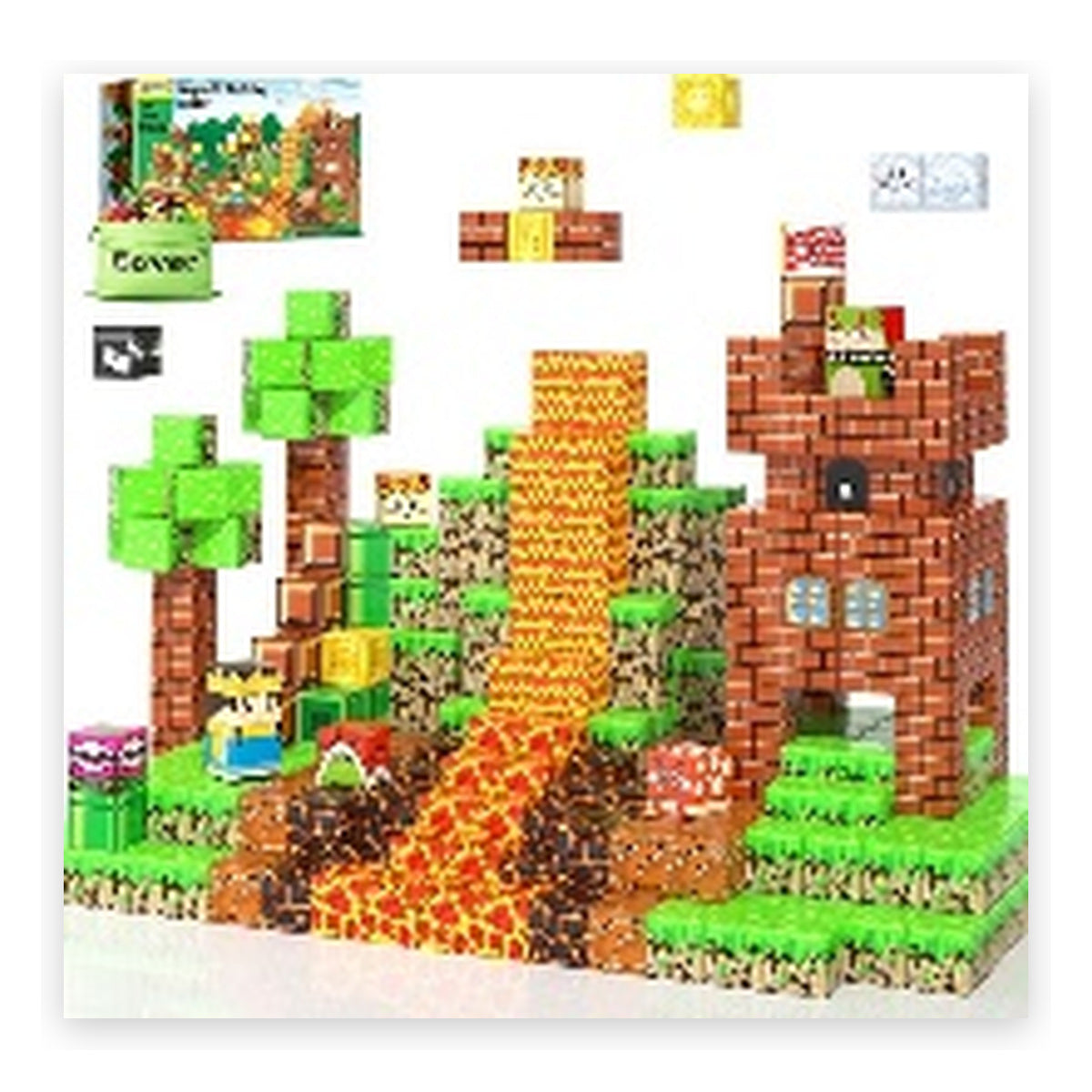 60 PCS Creative DIY Blocks - King's Fortress Theme