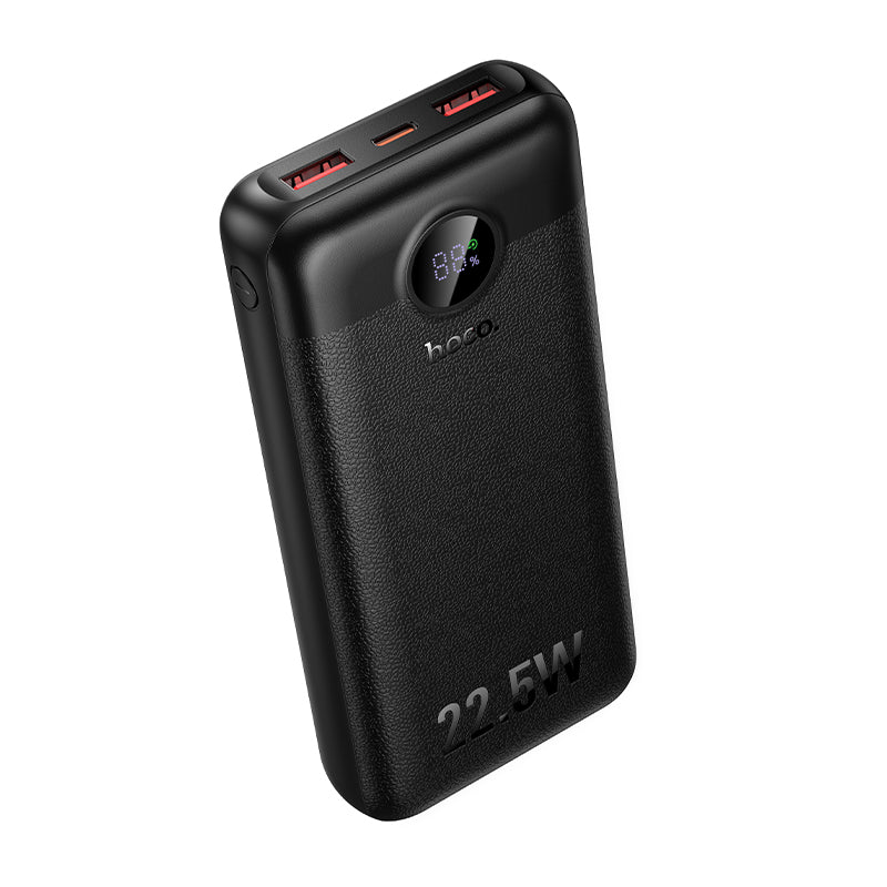 Hoco J172A CCC 20000mAh Precision 22.5W+PD20W fully compatible power bank - Black