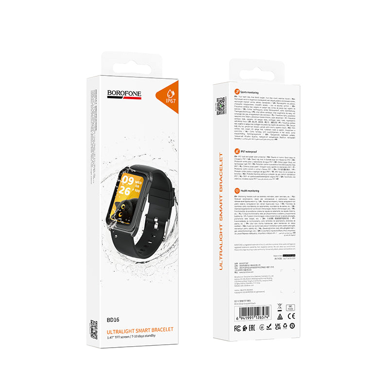 BOROFONE BD16 Smart bracelet - Black