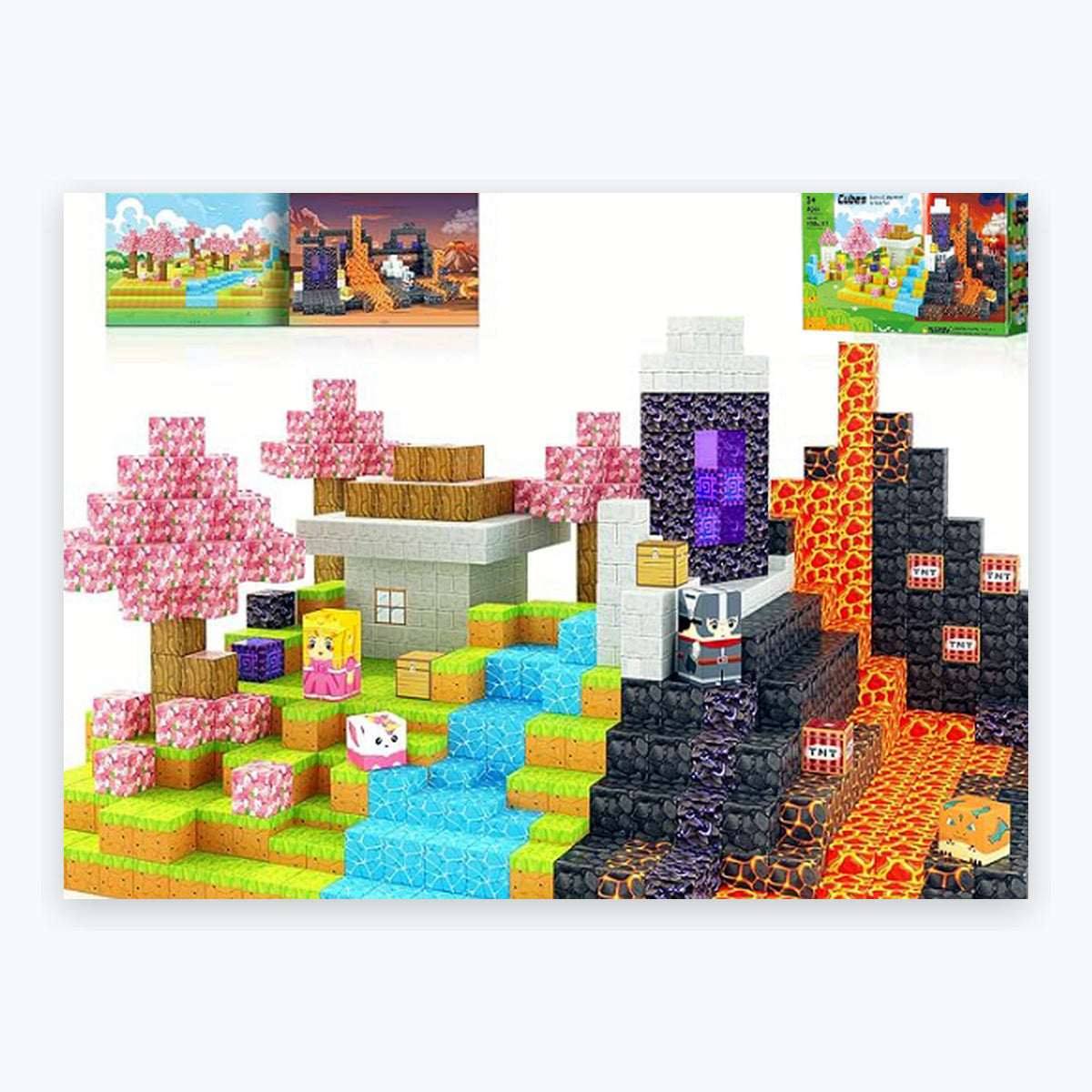 84 PCS Creative DIY Blocks - Time Portal Adventure Theme