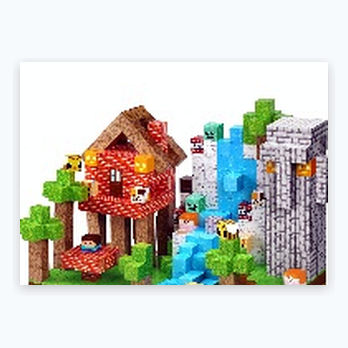 150 PCS Creative DIY Blocks - Jungle Tribe Adventure Theme