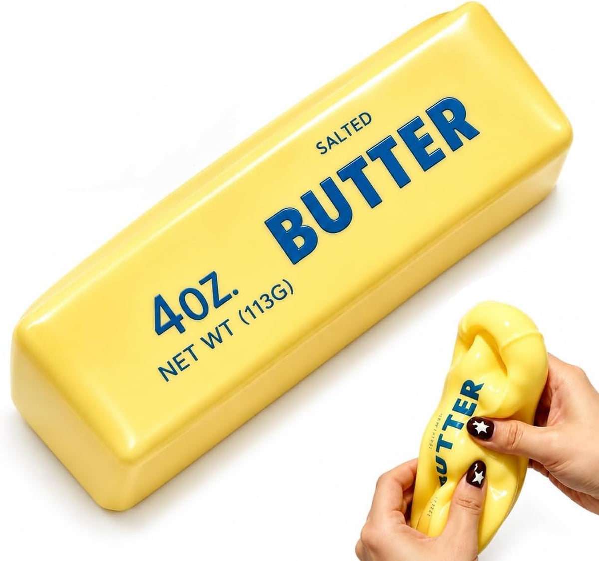 Salted Butter 4oz toy with flexibility demonstration