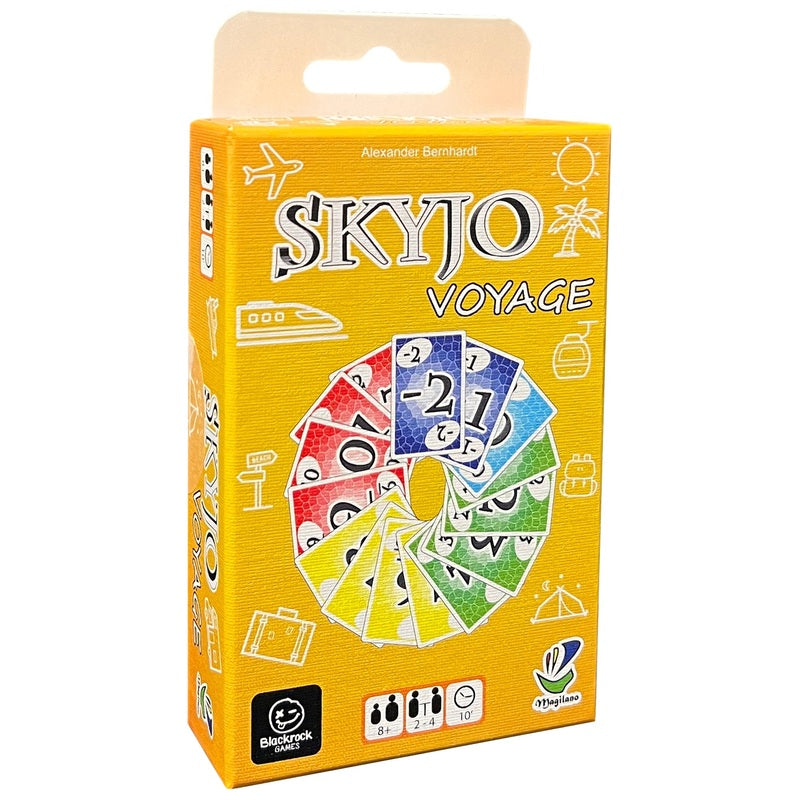 SKYJO Voyage card game display