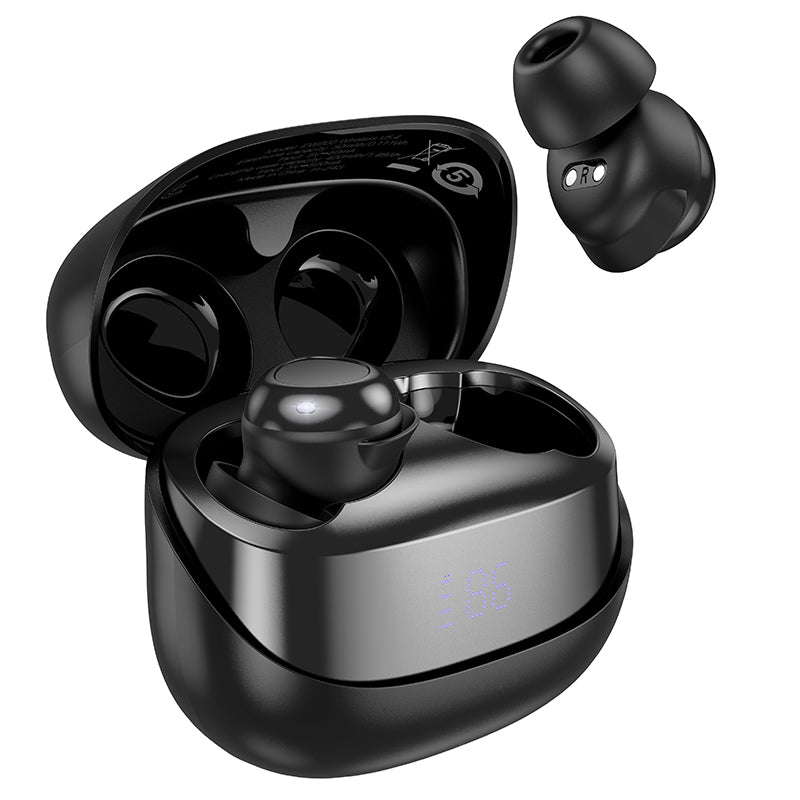 Hoco EW200 Elegant true wireless sleep BT headset - black