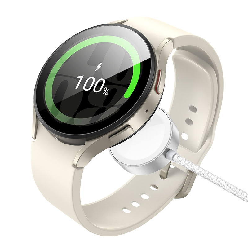 Hoco CW59 iWatch＆SAM watch wireless charger - White